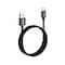 Emerald Black 10FT USB Type C Braided Fast Charging Cable EE-AC10-BLK - alternate 3